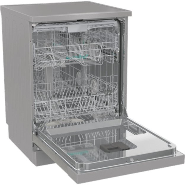 Dishwasher | GS643E90X | Free standing | Width 59.9 cm | Number of place settings 16 | Number of programs 6 | Energy efficiency