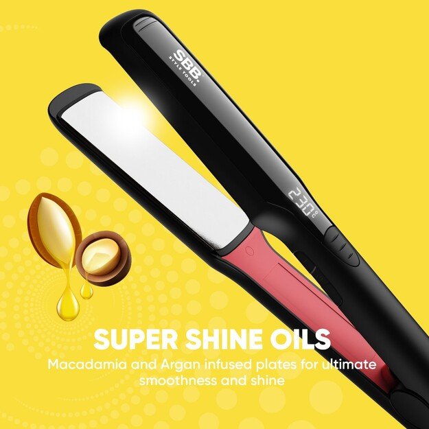 SBB. SBST-2000-EU Straight Up Shine XL Ceramic Straightener