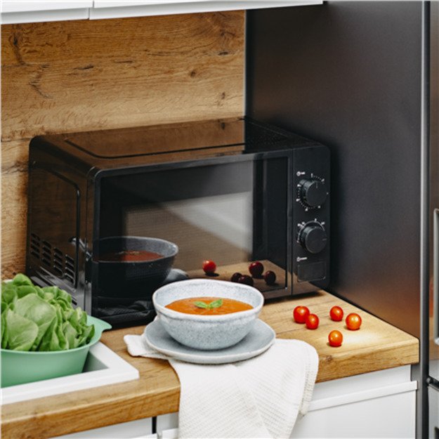 Adler | Microwave Oven | AD 6206 | Free standing | 20 L | 700 W | Convection | Black