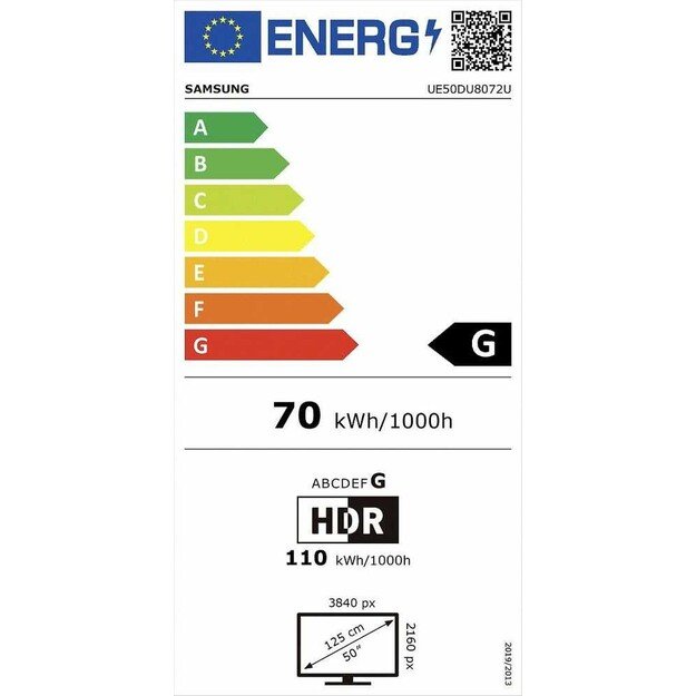 SAMSUNG UE50DU8072UXXH