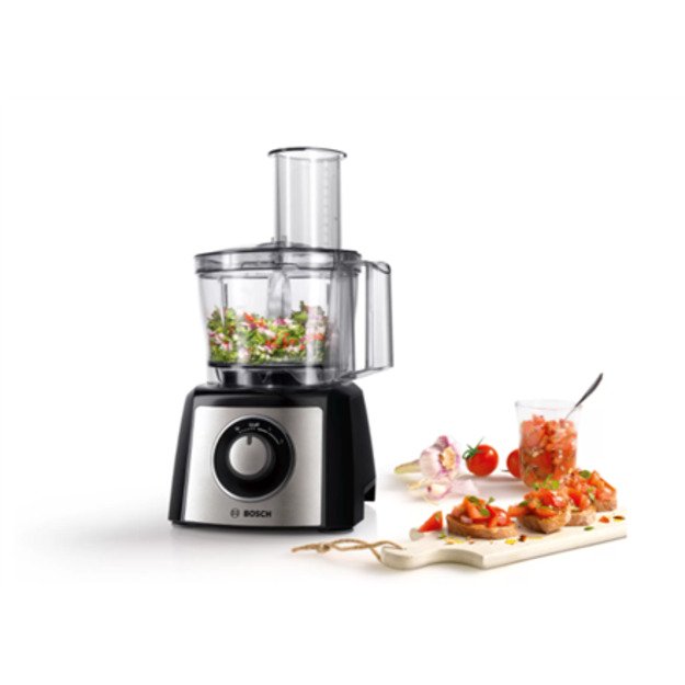 Bosch | Food Processor | MCM3401M | 800 W | Number of speeds 2 | Bowl capacity 2.3 L | Blender | Meat mincer | Black