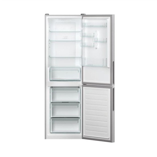 Candy | Refrigerator | CCE3T618ES | Energy efficiency class E | Free standing | Combi | Height 185 cm | No Frost system | Fridge