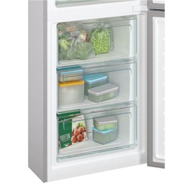 Candy | Refrigerator | CCE3T618ES | Energy efficiency class E | Free standing | Combi | Height 185 cm | No Frost system | Fridge