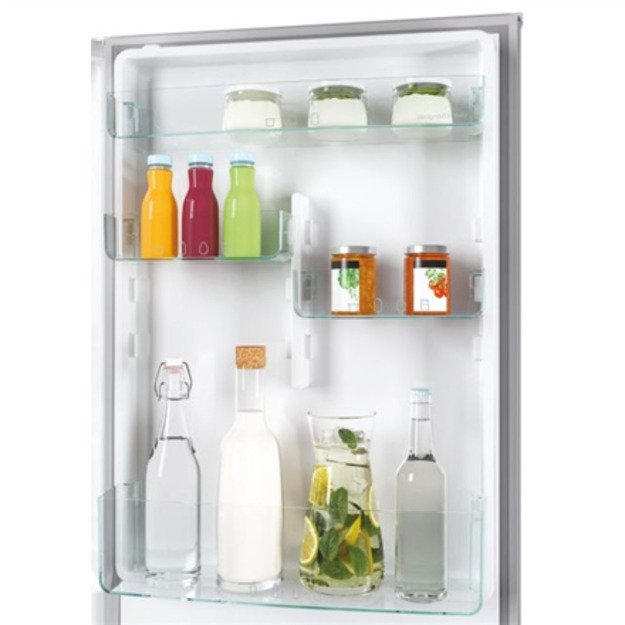 Candy | Refrigerator | CCE3T618ES | Energy efficiency class E | Free standing | Combi | Height 185 cm | No Frost system | Fridge