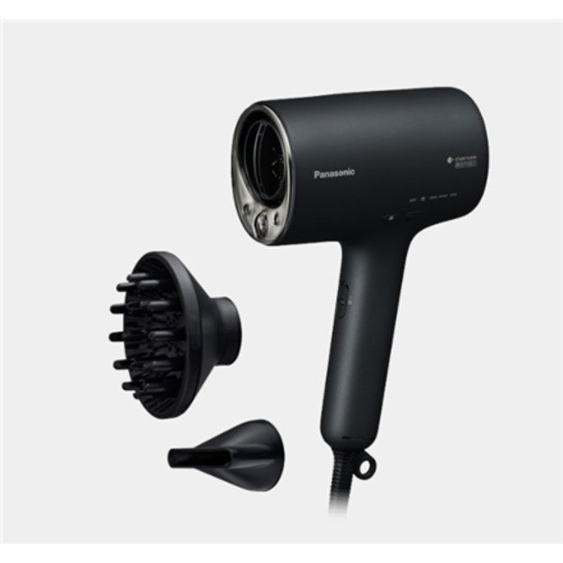 Panasonic | Hair Dryer | Nanoe EHNA0JN825 | 1600 W | Number of temperature settings 4 | Diffuser nozzle | Black