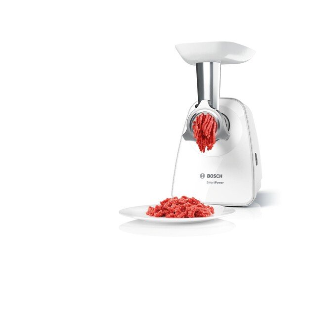 Bosch Meat mincer | MFW2515W | White | 1500 W | Number of speeds 1 | Throughput (kg/min) 1.7