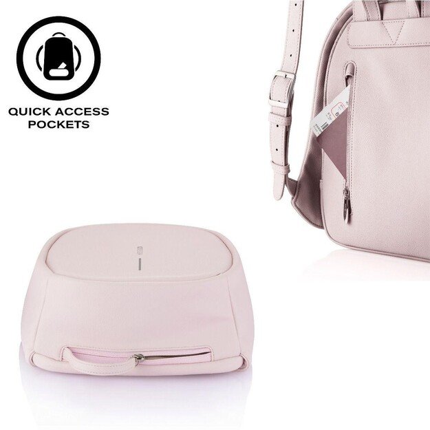 XD DESIGN ANTI-THEFT BACKPACK BOBBY ELLE FASHION PINK P/N: P705.224