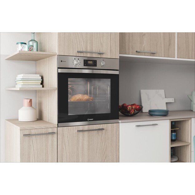 Indesit IFWS 3841 JH IX 71 L A+ Stainless steel