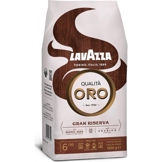 Kava pupelėmis Lavazza Qualita Oro Gran Riserva 1kg