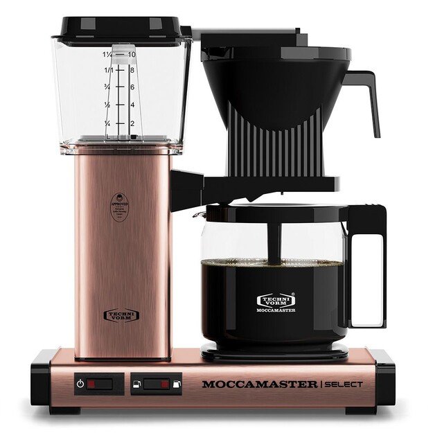 Moccamaster KBG Select Copper Drip coffee maker 1.25 L Fully-auto