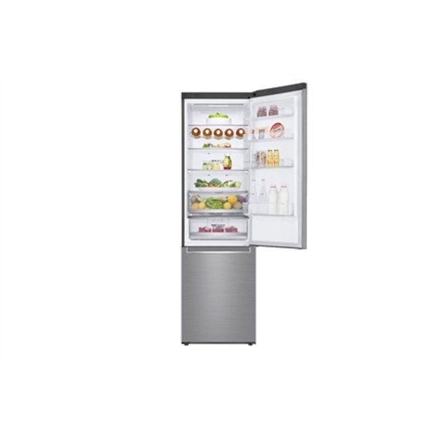 LG | Refrigerator | GBB72PZDMN | Energy efficiency class E | Free standing | Combi | Height 203 cm | No Frost system | Fridge ne