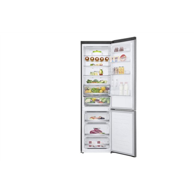 LG | Refrigerator | GBB72PZDMN | Energy efficiency class E | Free standing | Combi | Height 203 cm | No Frost system | Fridge ne