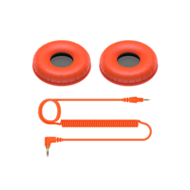 HC-CP08-M Cable+ear pads for HDJ-CUE1 (Orange)