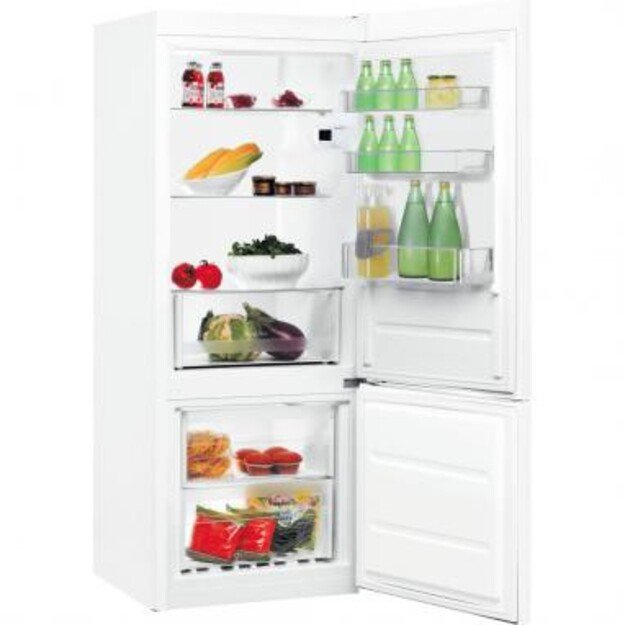 INDESIT | Refrigerator | LI6 S2E W | Energy efficiency class E | Free standing | Combi | Height 158.8 cm | Fridge net capacity 1