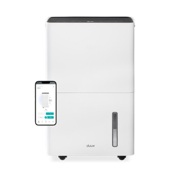 Duux Smart Dehumidifier | Bora | Suitable for rooms up to 50 m2 | Water tank capacity 4 L | White