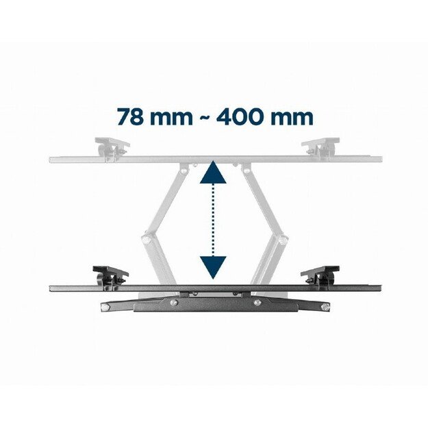 GEMBIRD Full-motion TV wall mount 37-70inch