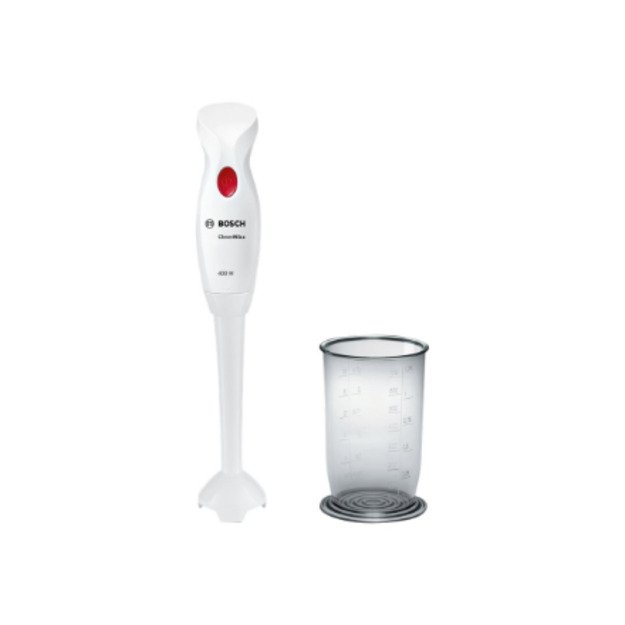 Bosch | Blender | CleverMixx MSM14100 | Hand Blender | 400 W | Number of speeds 1 | White