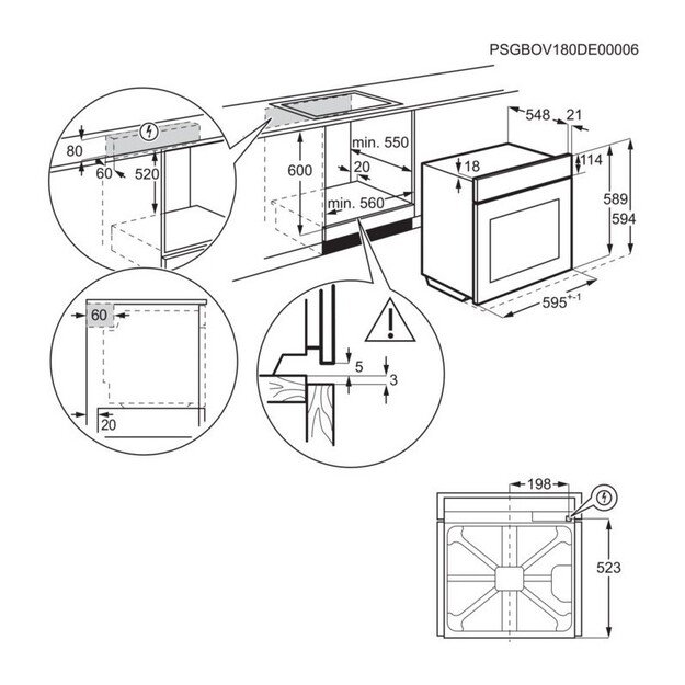 ELECTROLUX EOD6F77WV