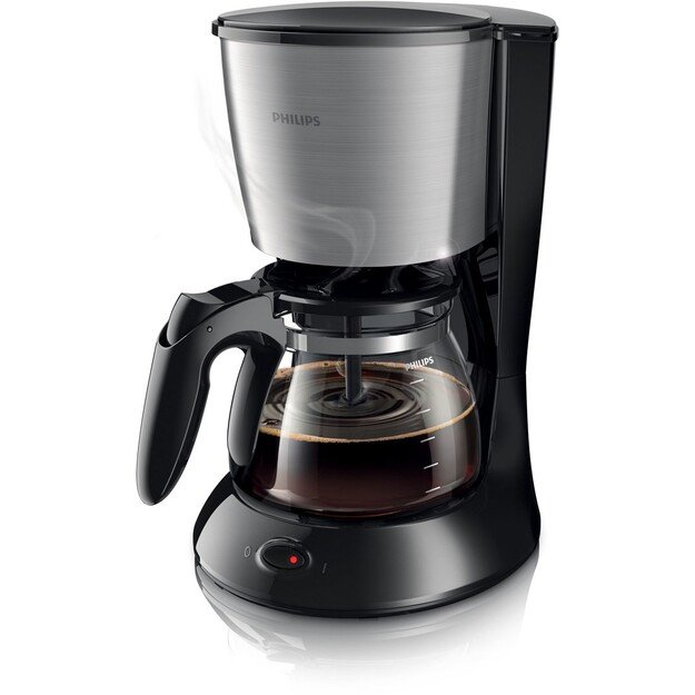 Philips Coffee Maker | HD7462/20 Daily Collection | Drip | 1000 W | Black/Metal