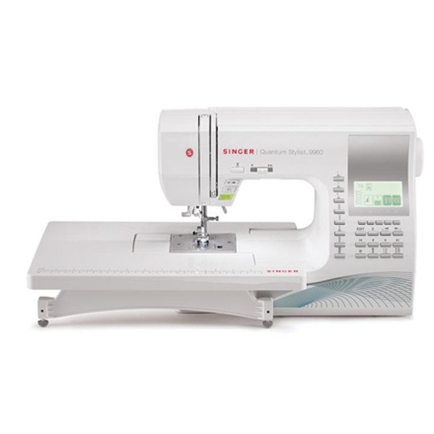 Singer | Sewing Machine | Quantum Stylist™ 9960 | Number of stitches 600 | Number of buttonholes 13 | White