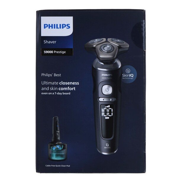 Philips Shaver S9000 Prestige SP9840/32 men s shaver Rotation shaver Trimmer Grey