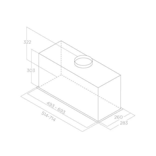 ELICA ENTER BL MAT/A/52, PRF0192854