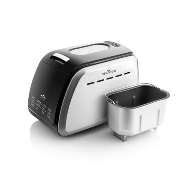 ETA | Bread maker | Delicca II ETA714990030 | Power 850 W | Number of programs 12 | Display Yes | Black/Stainless steel