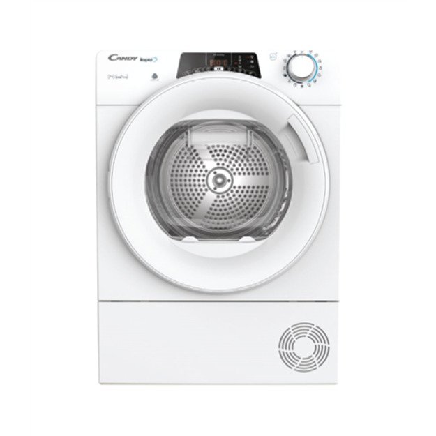 Candy | Dryer Machine | RO4 H7A1TEX-S | Energy efficiency class A+ | Front loading | 7 kg | LCD | Depth 46.5 cm | Wi-Fi | White