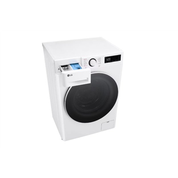 LG | Washing Machine | F2WR508S0W | Energy efficiency class A-10% | Front loading | Washing capacity 8 kg | 1200 RPM | Depth 47.