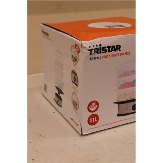 SALE OUT. Tristar VS-3914 Food Steamer BPA free