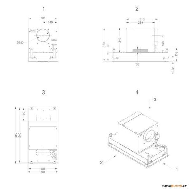 NOVY 811 Mini Pure line