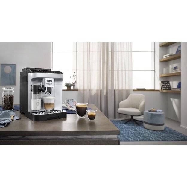 Delonghi | Automatic Coffee Maker | ECAM290.61.SB Magnifica Evo | Pump pressure 15 bar | Built-in milk frother | Automatic | 145