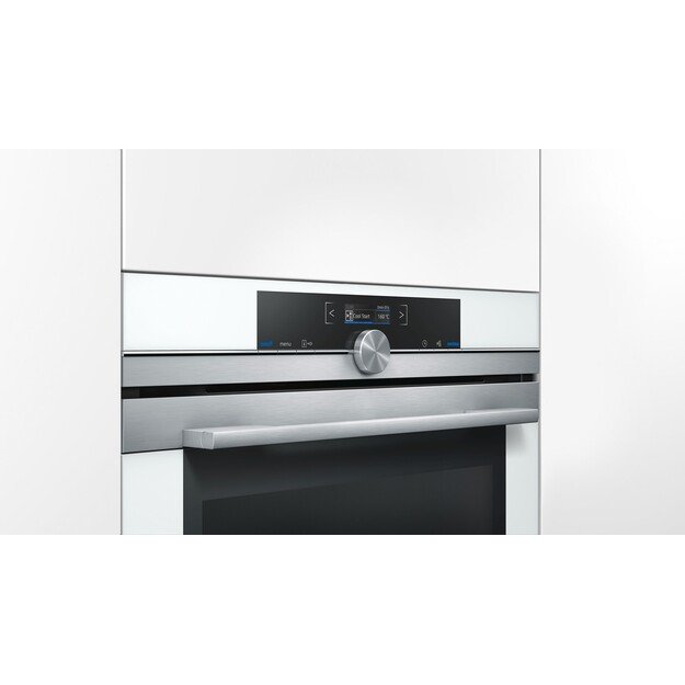 Siemens HB634GBW1 oven 71 L A+ Stainless steel, White