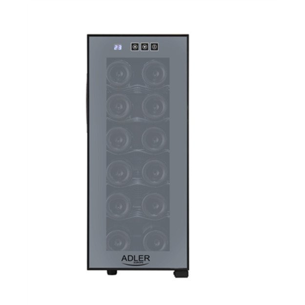 Adler | Beverage Pantry | AD 8083 | Energy efficiency class G | Free standing | Bottles capacity 12 | Black