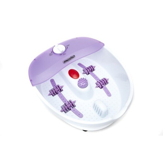 Mesko | Foot massager | MS 2152 | Number of accessories included 3 | White/Purple