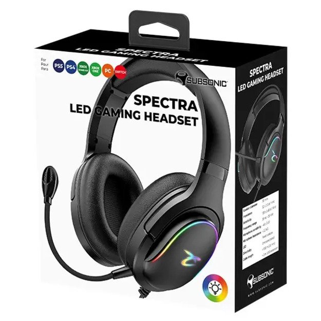 Subsonic Spectra LED Gaming Headset