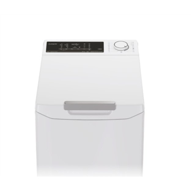 Candy Washing Machine | TCA284TM5-S | Energy efficiency class A | Top loading | Washing capacity 8 kg | 1200 RPM | Depth 60 cm |