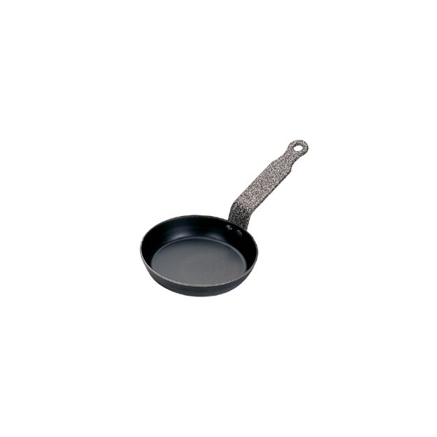 Mini frying pan  blue steel