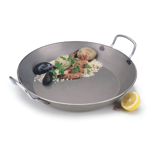 DE BUYER CARBONE PLUS Apvali keptuvė su dviem rankenomis 40cm