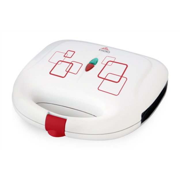 ETA | Sandwich maker | Kvadro ETA415390000 | 700 W | Number of plates 1 | Number of pastry 2 | White