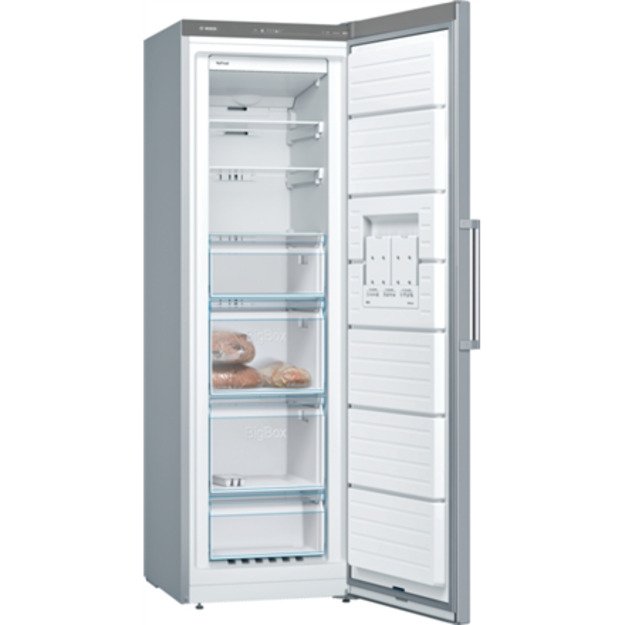 Bosch | Freezer | GSN36VLEP | Energy efficiency class E | Upright | Free standing | Height 186 cm | Total net capacity 242 L | N