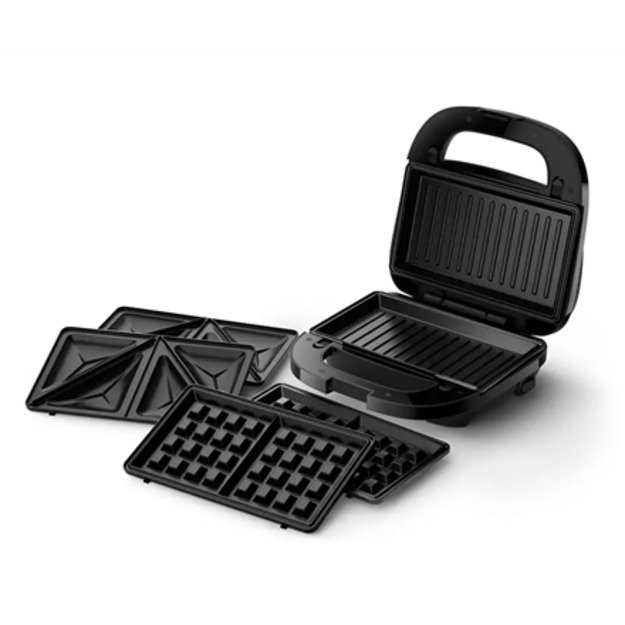 Philips Sandwich Maker | HD2350/80 | 750 W | Number of plates 3 | Black