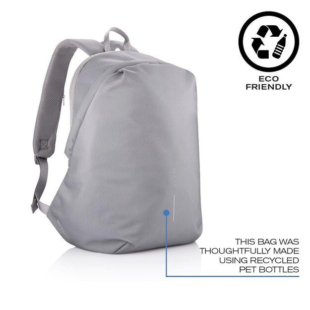 XD DESIGN ANTI-THEFT BACKPACK BOBBY SOFT GREY P/N: P705.792