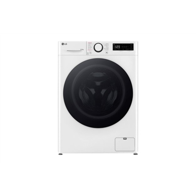 LG | Washing machine with dryer | F4DR510S0W | Energy efficiency class A-10%