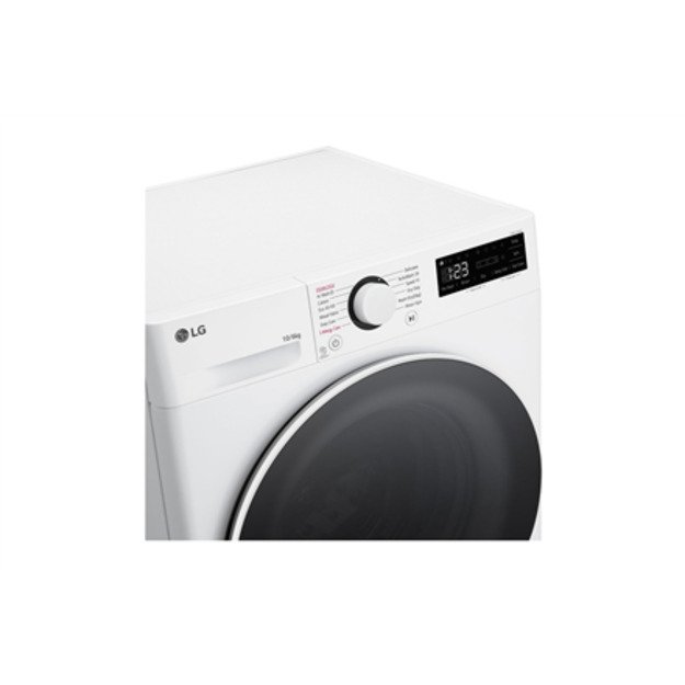 LG | Washing machine with dryer | F4DR510S0W | Energy efficiency class A-10%