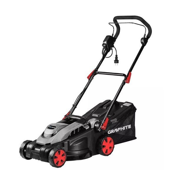 Electric Lawn Mower 1500W Graphite cutting width 360mm