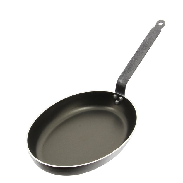 Frying pan Choc oval  Al, non-stick