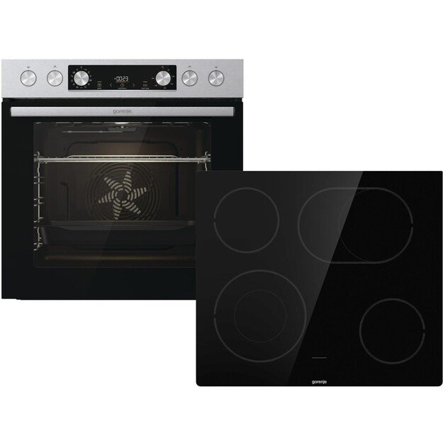 GORENJE BC6737E02X + GORENJE ECD643BSC + GORENJE 863768