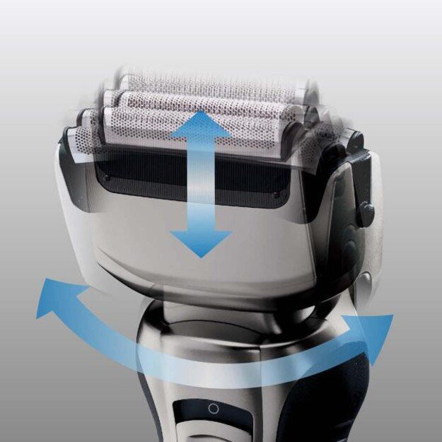 Panasonic | Electric Shaver | ES-RW33-H503 | Operating time (max) 30 min | Wet & Dry | Silver/Black