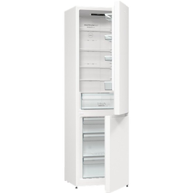 Gorenje Refrigerator | NRK6202EW4 | Energy efficiency class E | Free standing | Combi | Height 200 cm | No Frost system | Fridge 7